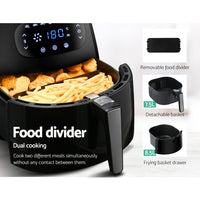 Devanti Air Fryer 8.5L LCD Fryers - ElectronX Plus