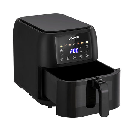 Devanti Air Fryer 8L LCD Fryers - ElectronX Plus