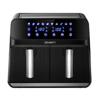 Devanti Air Fryer 8L Dual Zone Fryers - ElectronX Plus