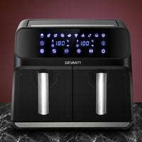 Devanti Air Fryer 8L Dual Zone Fryers - ElectronX Plus