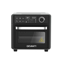 Devanti Air Fryer 15L LCD Fryers Oven - ElectronX Plus