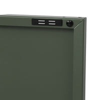 ArtissIn Buffet Sideboard Metal Cabinet - BASE Green - ElectronX Plus