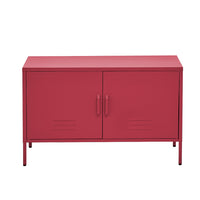 ArtissIn Buffet Sideboard Metal Cabinet - BASE Pink - ElectronX Plus