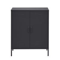 ArtissIn Buffet Sideboard Metal Cabinet - SWEETHEART Charcoal - ElectronX Plus