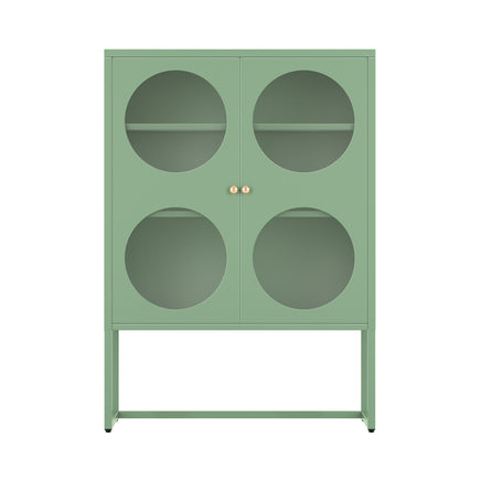 ArtissIn Buffet Sideboard Metal Cabinet - ELLA Green - ElectronX Plus