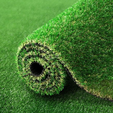 Primeturf Artificial Grass 60SQM 30mm Synthetic Fake Lawn Turf Plastic Plant 4-coloured 2mx5m - ElectronX Plus