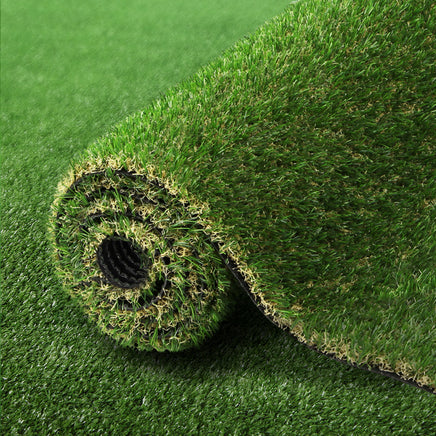 Primeturf Artificial Grass 30mm 2mx5m 50SQM Synthetic Fake Lawn Turf Plastic Plant 4-coloured - ElectronX Plus