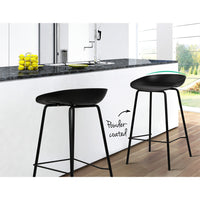 Artiss 2x Bar Stools Kitchen Counter Stools Metal - ElectronX Plus