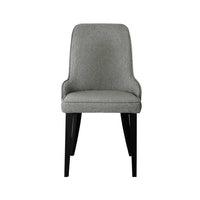 Artiss Dining Chairs Set of 2 Linen Fabric Grey - ElectronX Plus