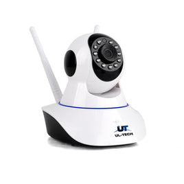 UL-tech 1080P Wireless IP Camera Security WIFI Cam White - ElectronX Plus