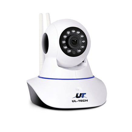 UL-tech 1080P Wireless IP Camera Security WIFI Cam White - ElectronX Plus