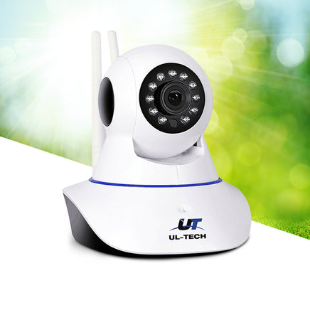 UL-tech 1080P Wireless IP Camera Security WIFI Cam White - ElectronX Plus