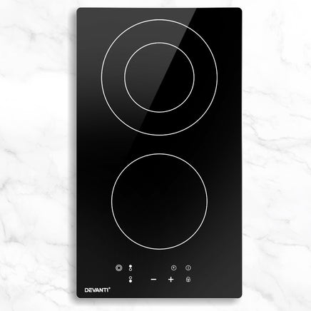 Devanti Electric Ceramic Cooktop 30cm - ElectronX Plus