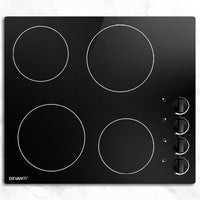 Devanti Electric Ceramic Cooktop 60cm - ElectronX Plus