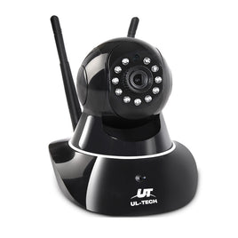 UL-tech 1080P Wireless IP Camera Security WIFI Cam Black - ElectronX Plus