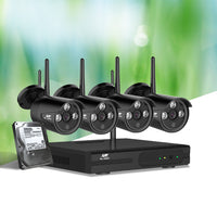 UL-tech Wireless CCTV Security System 8CH NVR 3MP 4 Bullet Cameras 2TB - ElectronX Plus