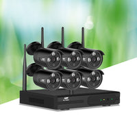 UL-tech Wireless CCTV Security System 8CH NVR 3MP 6 Bullet Cameras - ElectronX Plus