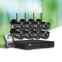 UL-tech Wireless CCTV Security System 8CH NVR 3MP 8 Bullet Cameras 2TB - ElectronX Plus