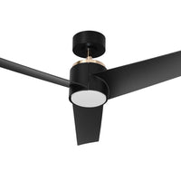 Devanti 52'' Ceiling Fan DC Motor w/Light w/Remote - Black - ElectronX Plus