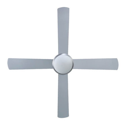 Devanti 52'' Ceiling Fan AC Motor w/Light w/Remote - Silver - ElectronX Plus