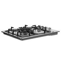 Devanti Gas Cooktop 60cm Stove Hob Silvir - ElectronX Plus