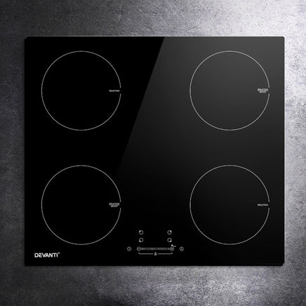 Devanti Induction Cooktop 60cm Electric Cooker - ElectronX Plus