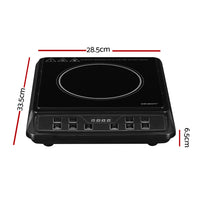 Devanti Induction Cooktop 30cm Portable Cooker - ElectronX Plus