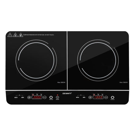 Devanti Induction Cooktop 60cm Portable Cooker - ElectronX Plus