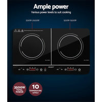 Devanti Induction Cooktop 60cm Portable Cooker - ElectronX Plus