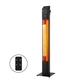 Devanti Radiant Tower Heater Electric Portable Remote Control 2000W Heating - ElectronX Plus