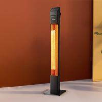 Devanti Radiant Tower Heater Electric Portable Remote Control 2000W Heating - ElectronX Plus