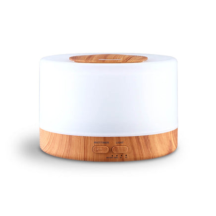 Devanti Aroma Diffuser Aromatherapy Light Wood 500ml - ElectronX Plus