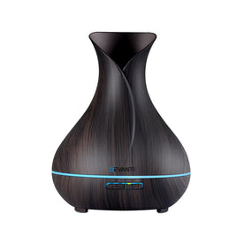 Devanti Aroma Diffuser Aromatherapy Dark Wood 400ml - ElectronX Plus