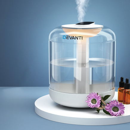 Devanti Aroma Diffuser Aromatherapy Humidifier 1L - ElectronX Plus