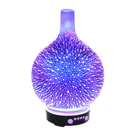 Devanti Aroma Diffuser Aromatherapy 3D Glass 100ml - ElectronX Plus