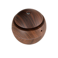 Devanti Aroma Diffuser Aromatherapy Dark Wood 130ml - ElectronX Plus