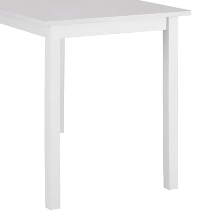 Artiss Dining Chairs and Table Dining Set 4 Cafe Chairs Set Of 5 4 Seater White - ElectronX Plus