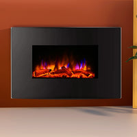 Devanti Electric Fireplace Fire Heater 2000W - ElectronX Plus