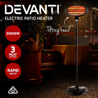 Devanti Electric Patio Heater 2000W - ElectronX Plus