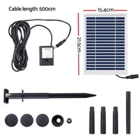 Gardeon Solar Pond Pump Submersible Powered Garden Pool Water Fountain Kit 4.4FT - ElectronX Plus