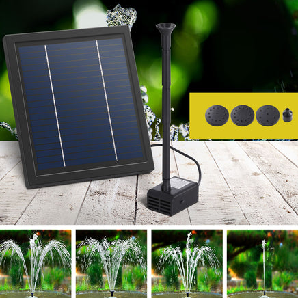 Gardeon Solar Pond Pump Submersible Powered Garden Pool Water Fountain Kit 6.1FT - ElectronX Plus