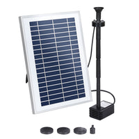 Gardeon Solar Pond Pump with Battery LED Lights 4.4FT - ElectronX Plus