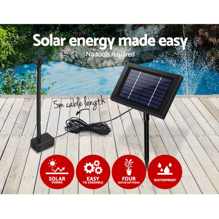 Gardeon Solar Pond Pump 4FT - ElectronX Plus