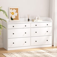 Artiss 6 Chest of Drawers - PETE White - ElectronX Plus