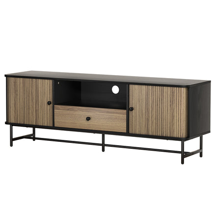 Artiss Entertainment Unit TV Cabinet 150CM Black Boris - ElectronX Plus