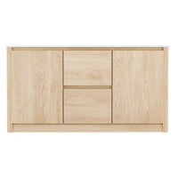 Artiss Buffet Sideboard Marble Style Tabletop - Pine - ElectronX Plus