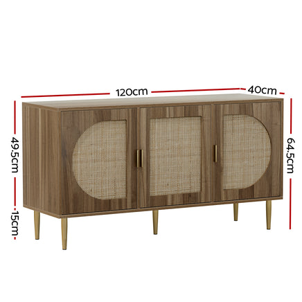 Artiss Buffet Sideboard 3 Doors - ANYA - ElectronX Plus