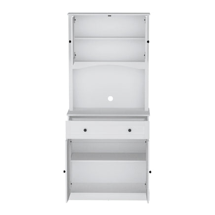 Artiss Buffet Sideboard Cabinet Cupboard Pantry Storage Shelves Hutch White - ElectronX Plus