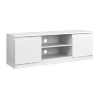 Artiss TV Cabinet Entertainment Unit 120cm White Anita - ElectronX Plus