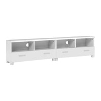 Artiss TV Cabinet Entertainment Unit 180cm White Eddie - ElectronX Plus